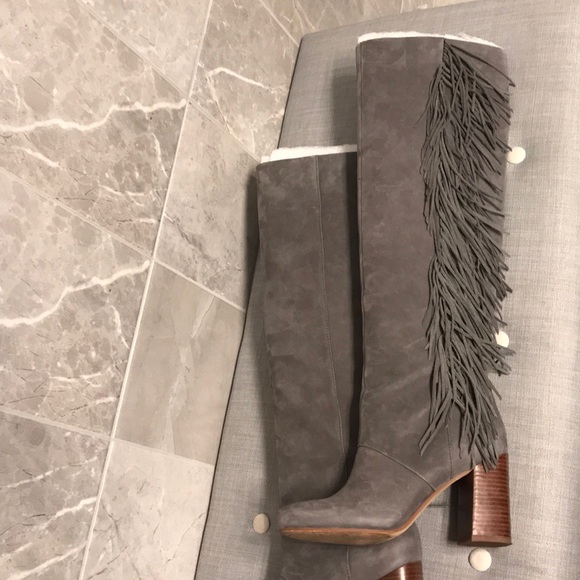 Sam Edelman fringe boots - Picture 3 of 8